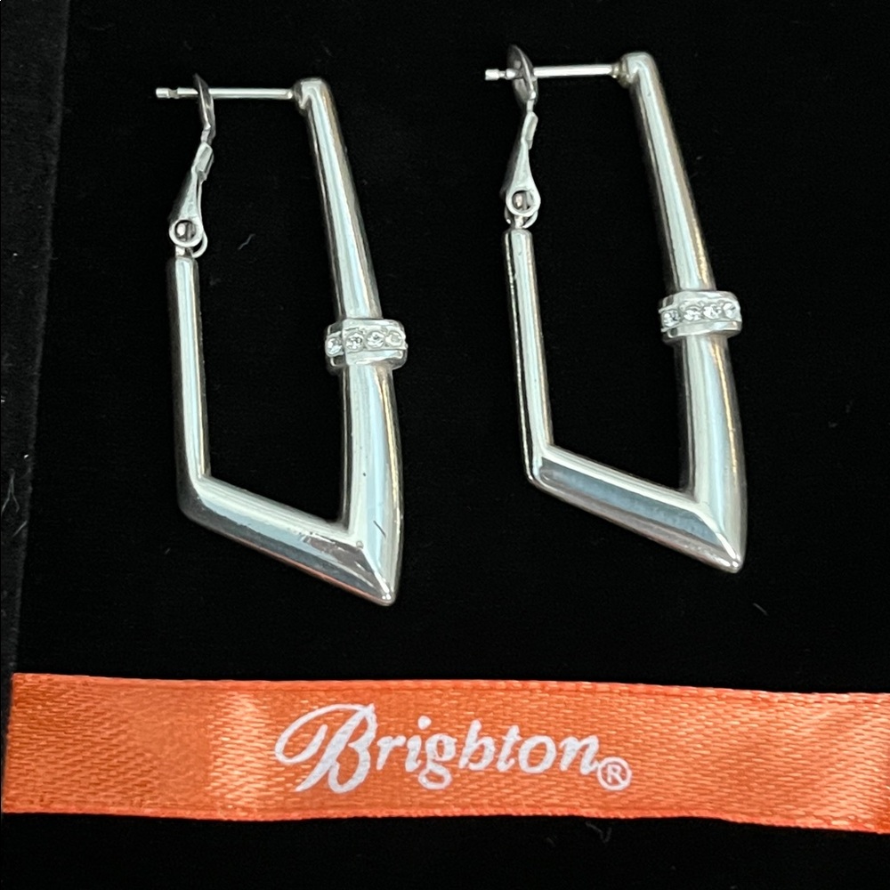 Brighton Geometric Hoop Earrings - Picture 7 of 9